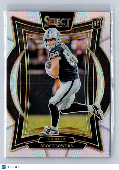 2024 Panini Select Brock Bowers Concourse Silver #31
