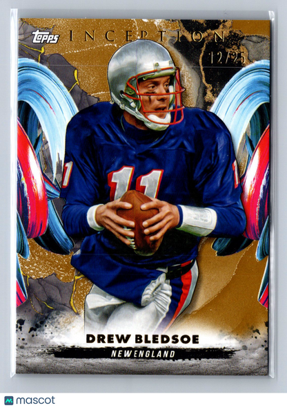 2024 Topps Inception Drew Bledsoe Gold /25 #97