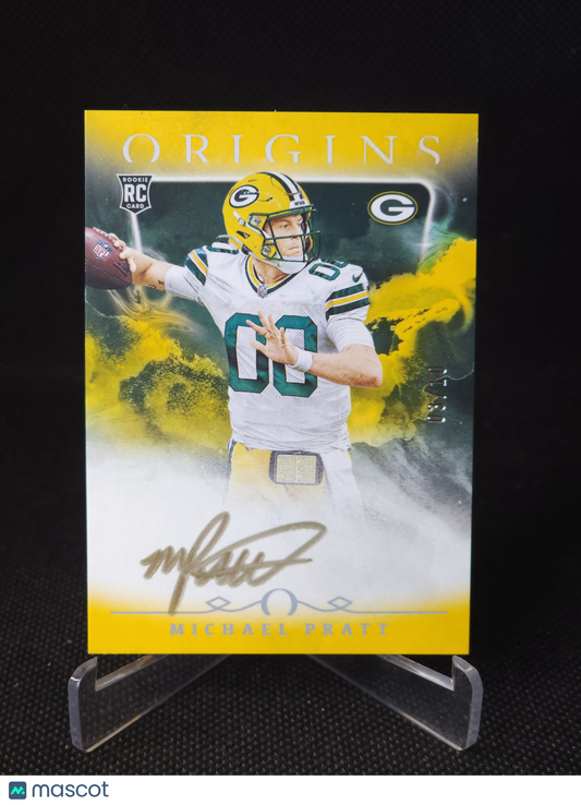 2024 Panini Origins Michael Pratt Gold Auto /10 #RAU-MPR