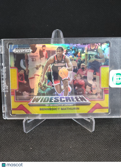 2022 Panini Prizm Widescreen Bennedict Mathurin Gold /10 #WS-BM