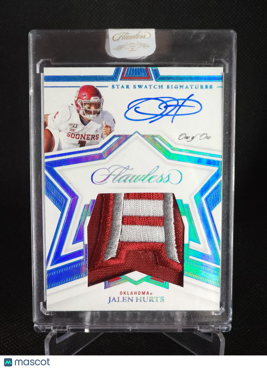 2022 Panini Flawless Star Swatch Signatures Jalen Hurts Auto 1/1 #SS-JAL