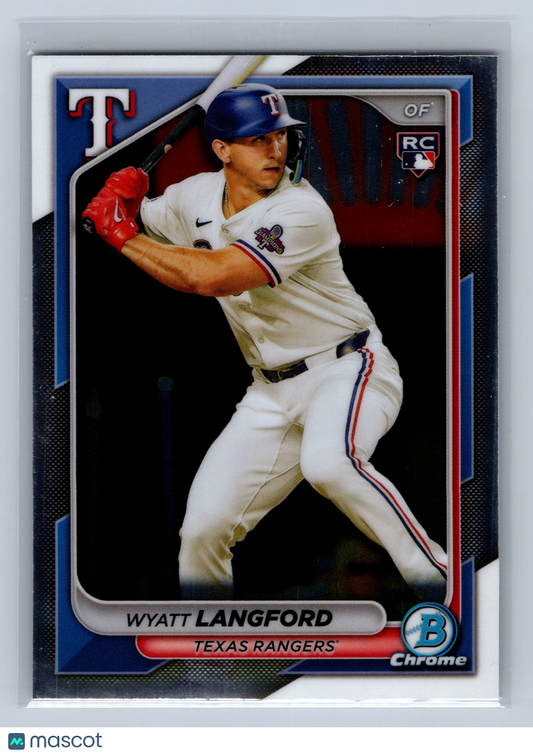 2024 Bowman Chrome Wyatt Langford #71