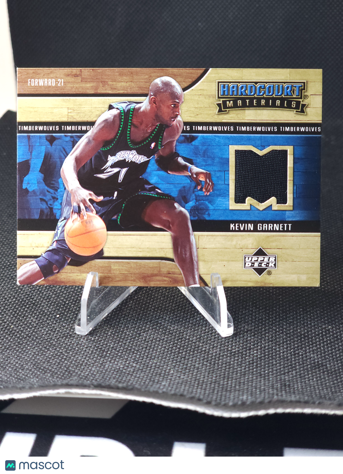 2006 Upper Deck Kevin Garnett Hardcourt Materials Patch #HM-KG