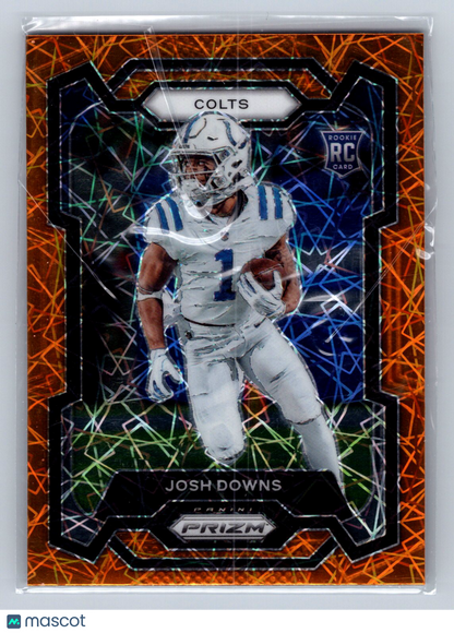 2023 Panini Prizm Josh Downs Lazer #345