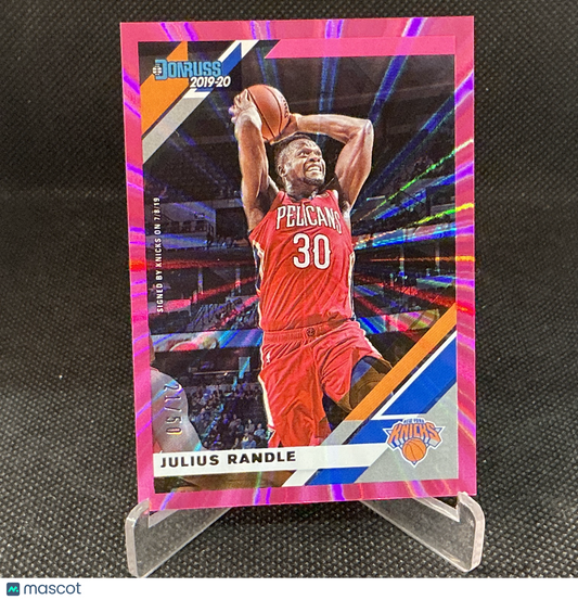 2019-20 Panini Donruss Julius Randle Pink Laser /50 #131