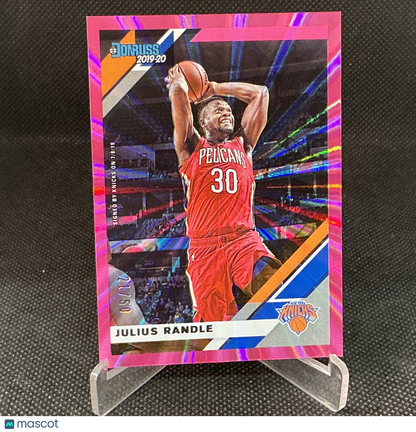 2019-20 Panini Donruss Julius Randle Pink Laser /50 #131