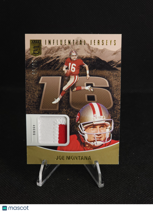 2024 Donruss Elite Joe Montana Influential Jerseys Patch /99 #IJS-JMO