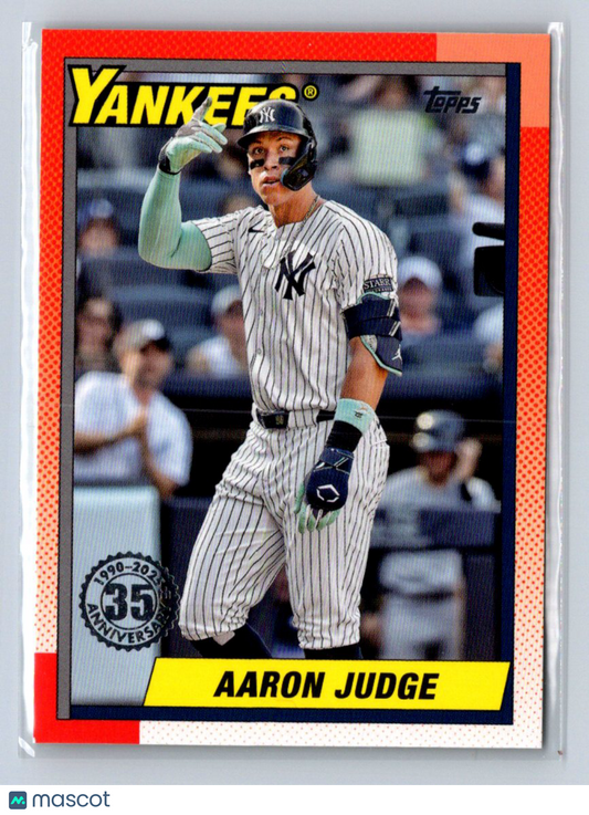 2025 Topps 35th Anniversary Aaron Judge 1990 #T90-57