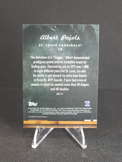 2024 Topps Update Albert Pujols All Class Black /299 #AC-11