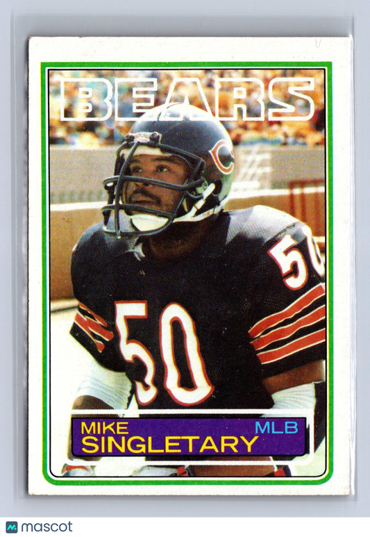 1983 Topps Mike Singletary #38