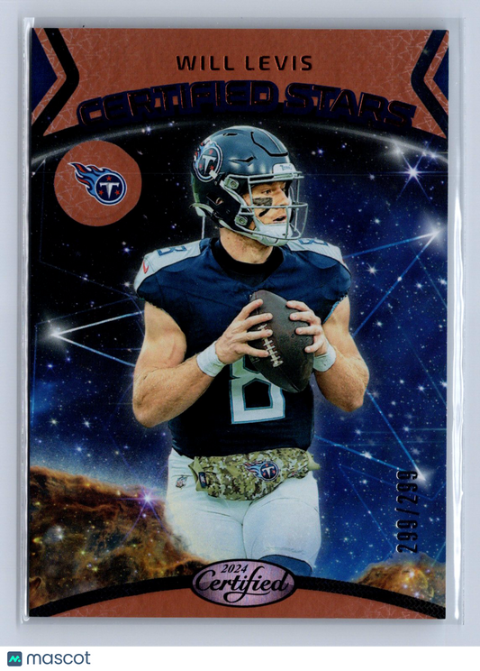2024 Panini Certified Certified Stars Will Levis Bronze /299 #3