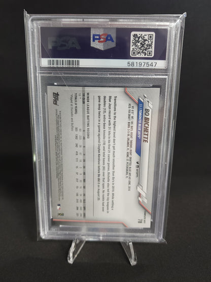 2020 Topps Complete Set Bo Bichette #78 PSA 10