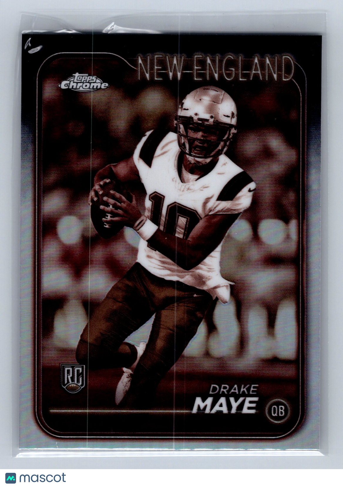 2024 Topps Chrome Drake Maye Sepia Refractor #203