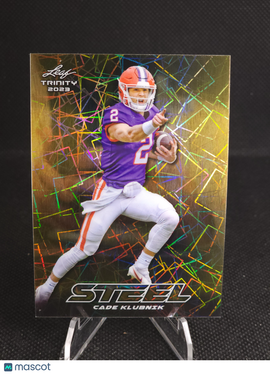 2023 Leaf Trinity Cade Klubnik Steel 1/1 #S-18