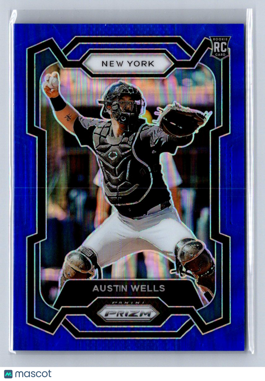 2024 Panini Prizm Austin Wells Blue /199 #193