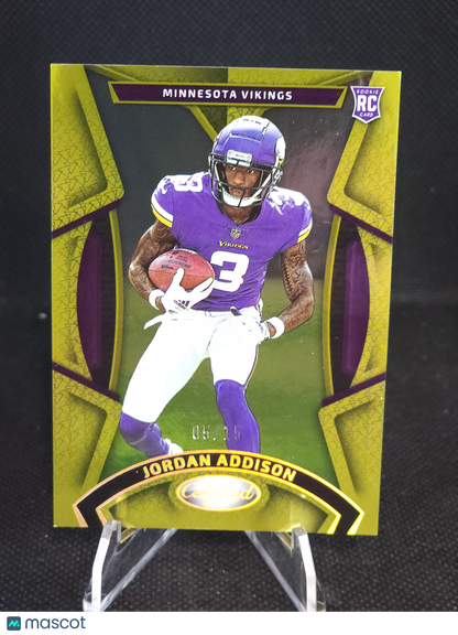 2023 Panini Certified Jordan Addison FOTL Mirror Gold /15 #131