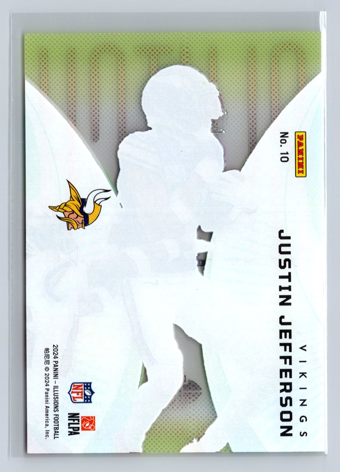 2021 Panini Illusions Clutch Justin Jefferson #10