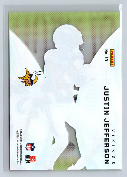 2021 Panini Illusions Clutch Justin Jefferson #10