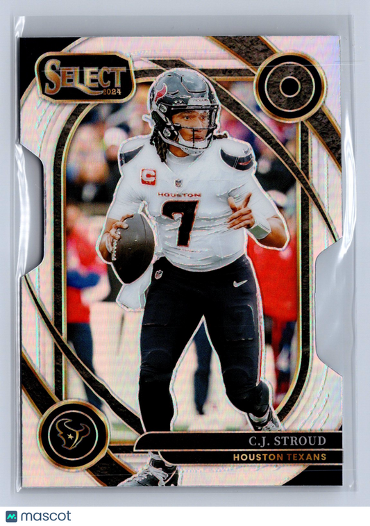 2024 Panini Select C.J. Stroud Silver Die-Cut #233
