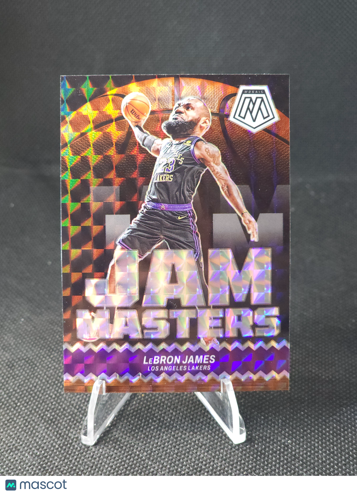 2023-24 Panini Mosaic LeBron James Jam Masters Prizm #14