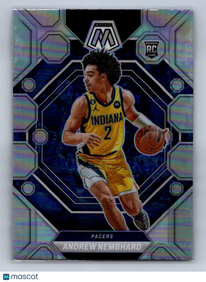 2022-23 Panini Mosaic Andrew Nembhard Silver Prizm #228