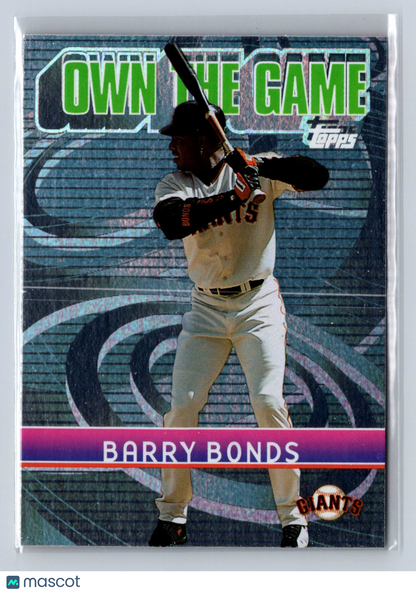 2001 Topps Own The Game Barry Bonds #OG5