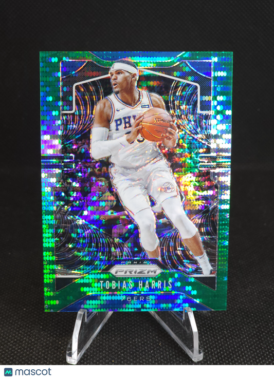 2019-20 Panini Prizm Tobias Harris Green Pulsar /25 #45