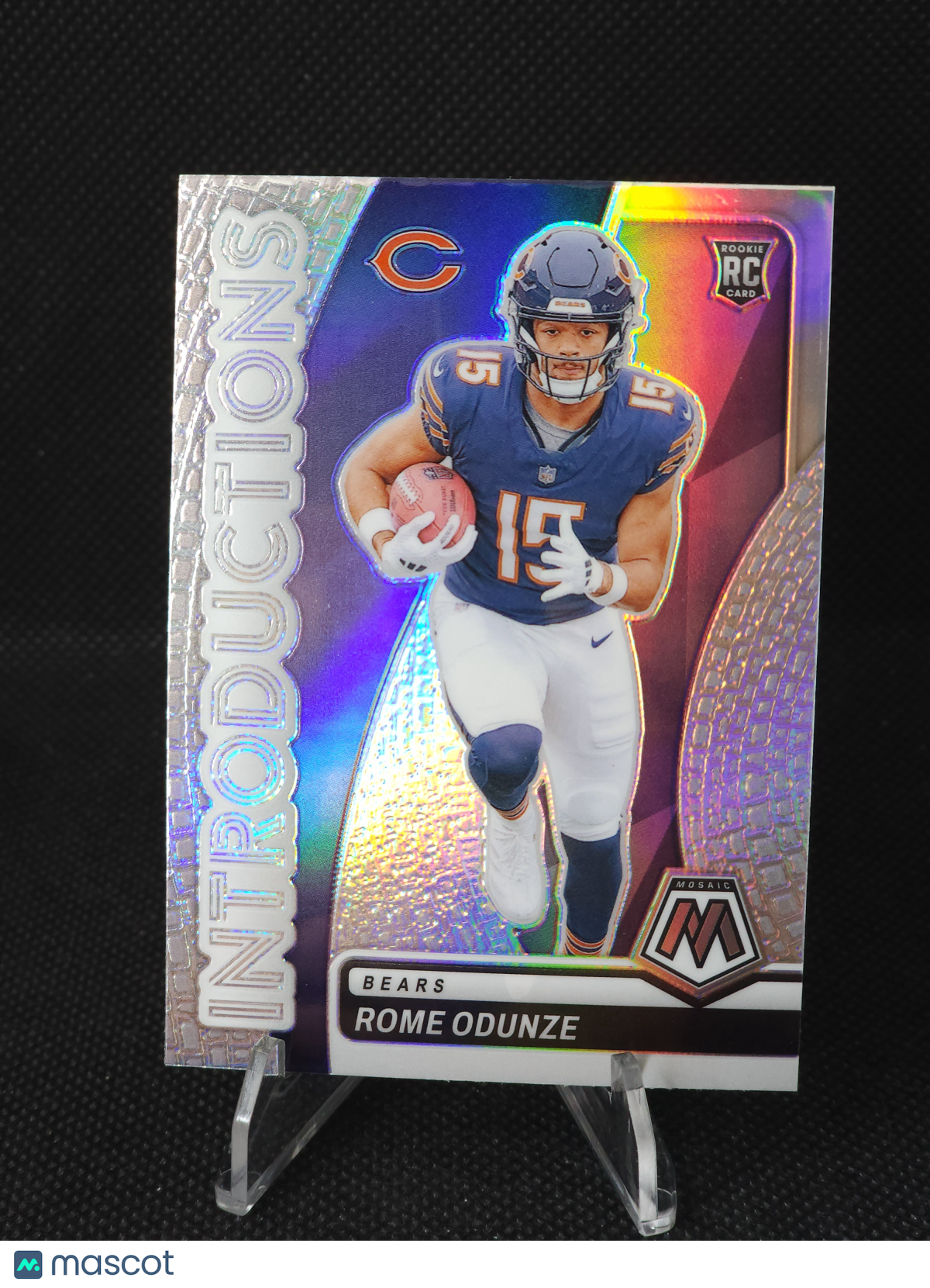 2024 Panini Prizm Rome Odunze Introductions Silver #2