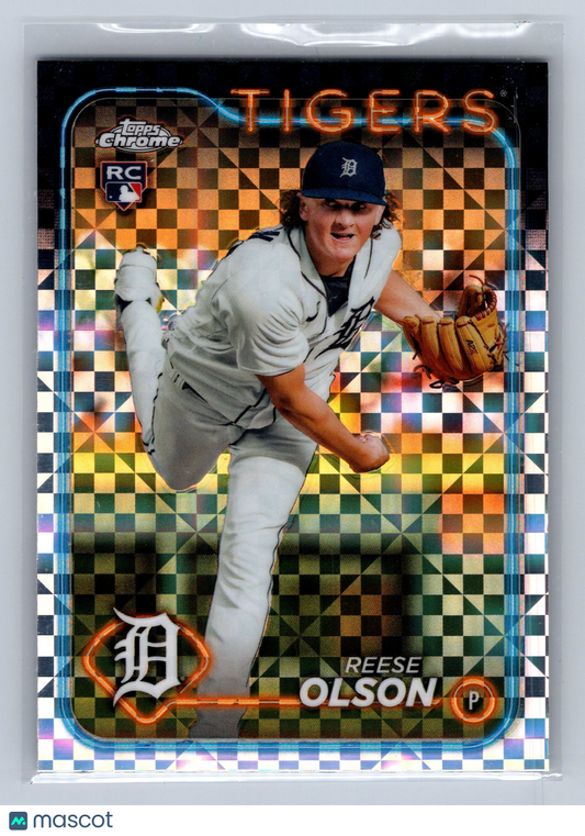2024 Topps Chrome Reese Olson X-Fractor #40