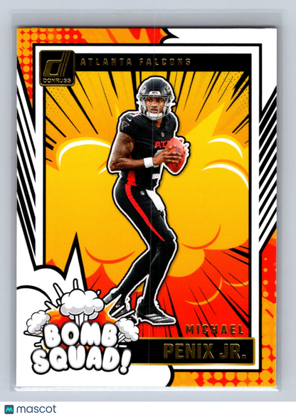2024 Panini Donruss Bomb Squad Michael Penix Jr. #1