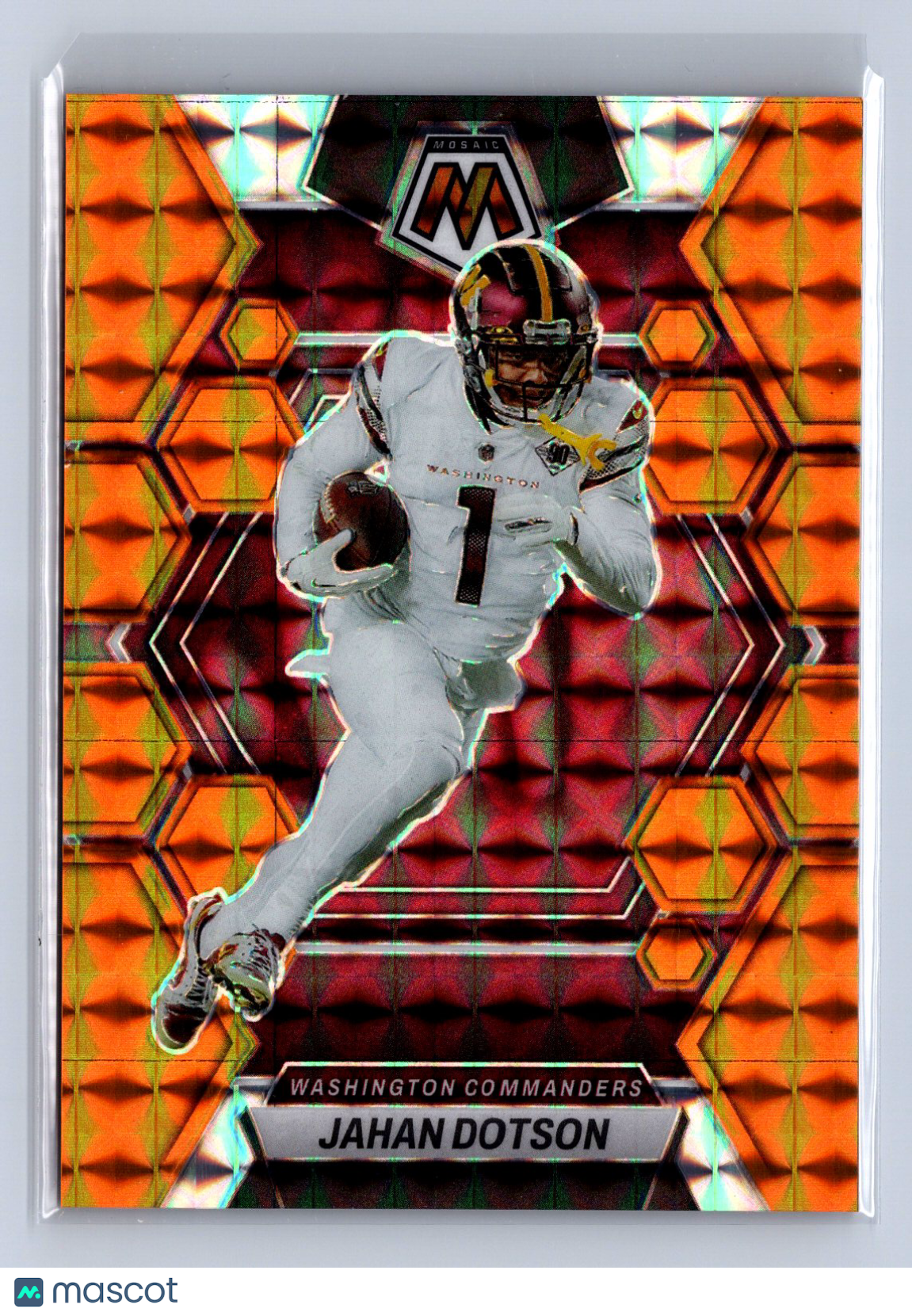 2023 Panini Mosaic Jahan Dotson Orange /199 #245