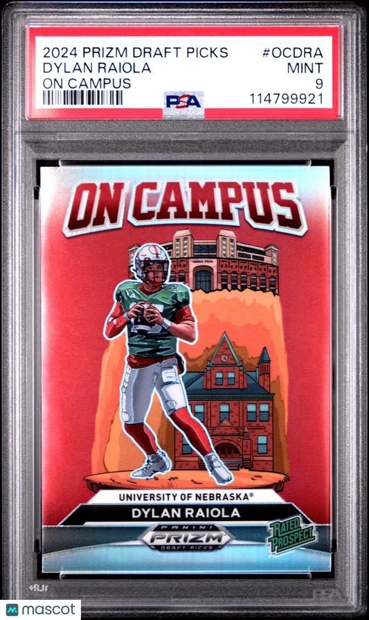 2024 Panini Prizm Draft Picks On Campus Dylan Raiola #OCDRA PSA 9