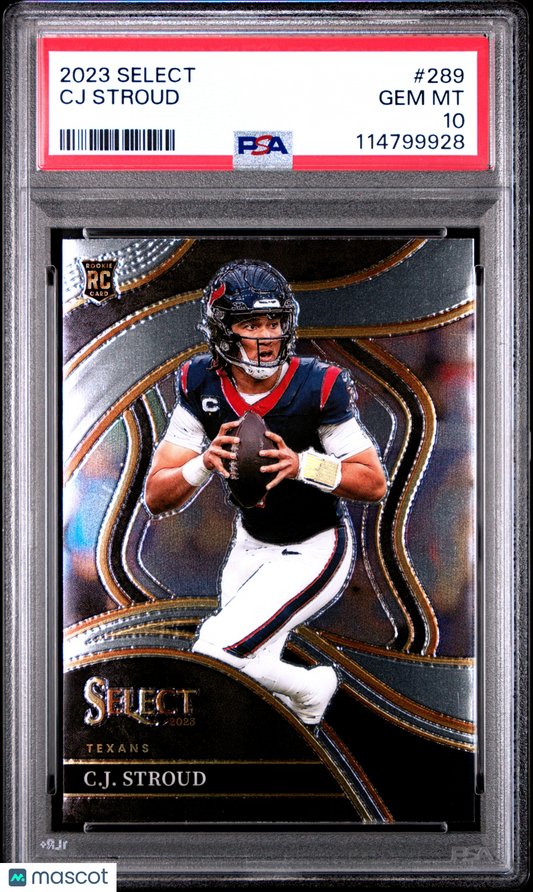 2023 Panini Select CJ Stroud #289 PSA 10