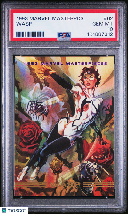 1993 Marvel Masterpieces Wasp #62 PSA 10