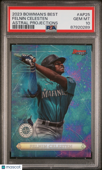 2023 Bowman's Best Astral Projections Felnin Celesten #AP25 PSA 10