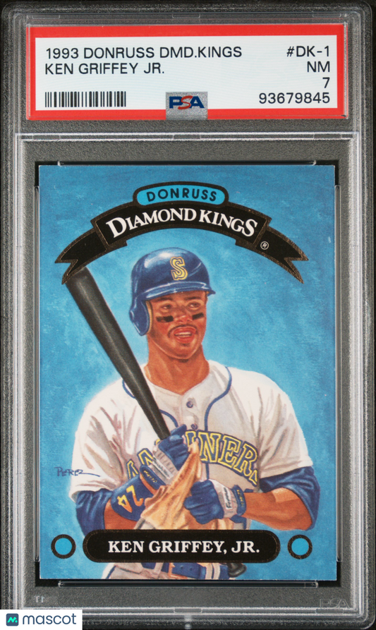 1993 Donruss Diamond Kings Ken Griffey JR. #DK-1 PSA 7