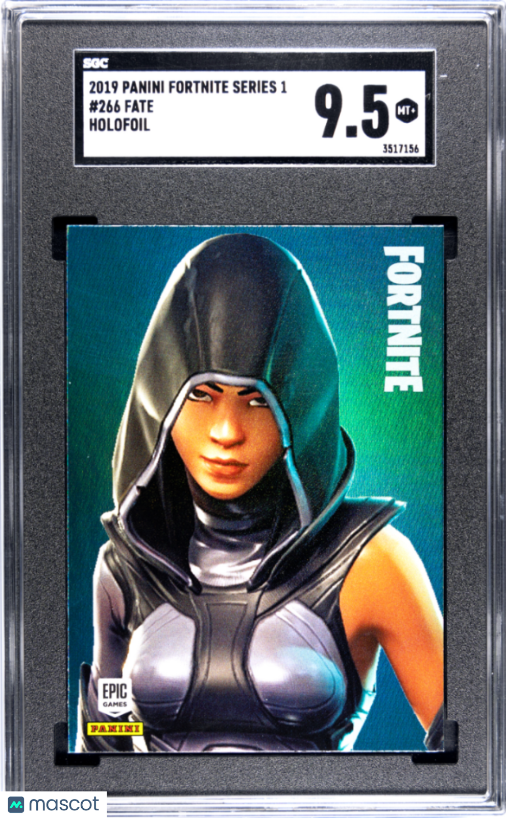 2019 Panini Fortnite Series 1 Fate Holofoil #266 SGC 9.5