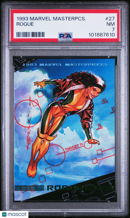 1993 Marvel Masterpieces Rogue #27 PSA 7